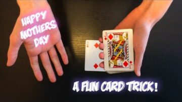 Free Sandwich: Fun Card Trick For Mothers Day!