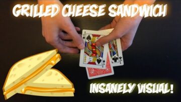 Half Baked Idea: Grilled Cheese Sandwich Card Trick Performance And Tutorial!