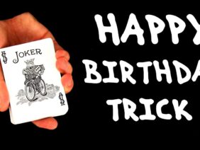 HAPPY BIRTHDAY: Birthday party magic trick!