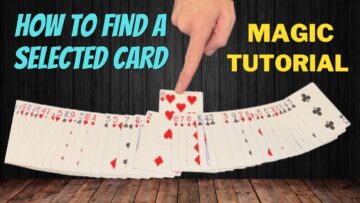 How To Find A Selected Card – Beginner Magic Card Trick Tutorial