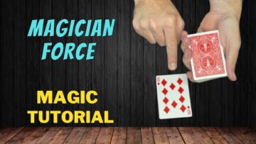 How To Force A Card Without Using Sleight Of Hand – Magician Force – Magic Card Trick Tutorial