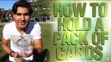 How To Hold A Pack Of Cards – Ep #1 – Sleight Of Hand With Cards