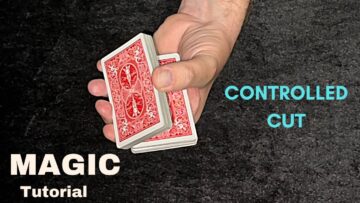 How To Know The Location Of A Selected Card – Controlled Cut Self Working Magic Card Trick Tutorial