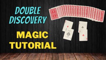 How To Make The Four Aces Appear In A Flash – Double Discovery – Magic Card Trick Tutorial
