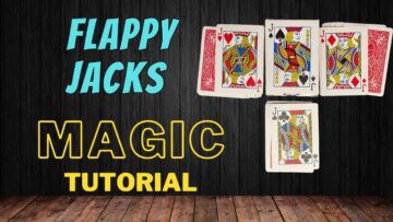 How To Make The Four Jacks Appear Using Sleight Of Finger – Flappy Jacks Magic Card Trick Tutorial