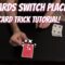Impossible Card Switch! Incredible Card Trick Performance/Tutorial