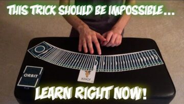 IMPOSSIBLE LOCATION: Impromptu Intermediate Card Trick Performance/Tutorial