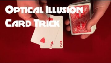 Impressive Optical Illusion Card Trick