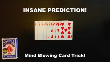 Insane Number Prediction Card Trick Revealed!