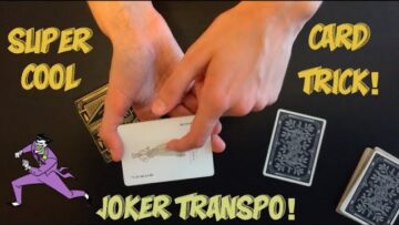 Joker Transpo: Intermediate Card Trick Performance And Tutorial!