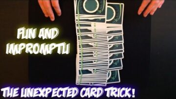 KICKER ENDING Card Trick! Intermediate Card Trick Performance And Tutorial