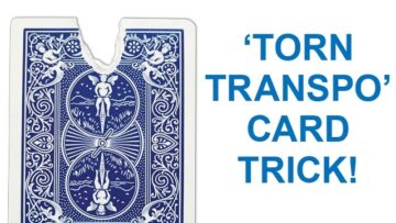 Learn Incredible Torn Transposition Card Trick!