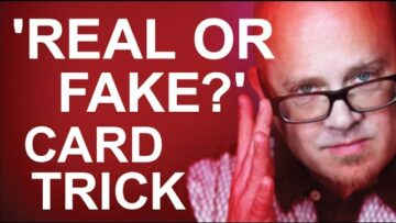 LEARN THE REAL OR FAKE CARD TRICK