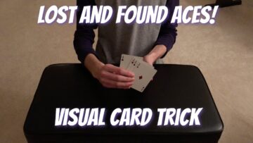 Lost And Found Aces (Apex Aces) | Incredible Card Trick Performance/Tutorial