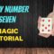 Lucky Number Seven – Easy Self Working Magic Card Trick Tutorial