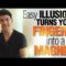 Magic Card Trick Revealed   Easy Illusion Turns Your Finger Into A Magnet!