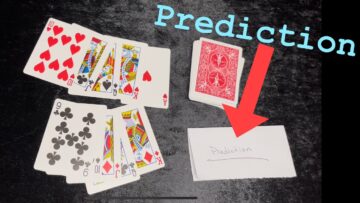 Magic Card Trick Tutorial- 5 Card Poker Hand With Prediction