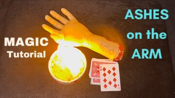 Magic Card Trick Tutorial – Ashes On The Arm – Perfect For Halloween Magic
