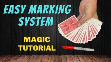 Magic Card Trick Tutorial – Easy Marking System – How To Easily Find Four Aces