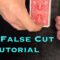 Magic Card Trick Tutorial- The False Cut & How To Use It In The Card Through Table Magic Card Trick