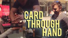 Magic Trick Revealed: Card Through Hand: Free Card Tricks!