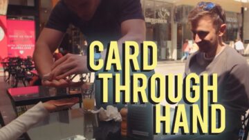 Magic Trick Revealed: Card Through Hand: Free Card Tricks!