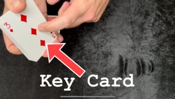 Magic Trick Tutorial – Find any card using the key card method