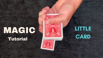 Magic Trick Tutorial – How To Find A Selected Card Using A Little Card