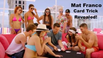 Mat Franco Ace Card Trick Revealed! 3000 Subscribers Special!