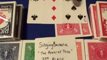 Math Card Trick Contest #6 Results