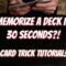 Memorized Deck Challenge – Awesome Card Trick Performance/Tutorial
