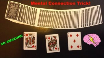 Mental Connection INSANELY AWESOME Card Trick Revealed!