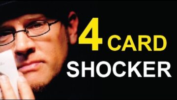 MIND-BENDING CARD TRICK WITH JUST 4 CARDS!