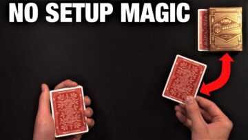 NO SETUP Teleportation Style Card Trick REVEALED!