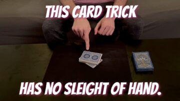 No-Skill Required Easy Card Trick! Match Cut – Performance/Tutorial