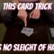 No-Skill Required Easy Card Trick! Match Cut – Performance/Tutorial