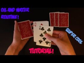 Oil & Water Routine: Advanced Card Trick Tutorial!