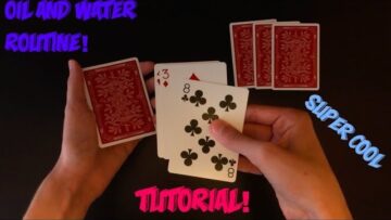 Oil & Water Routine: Advanced Card Trick Tutorial!