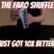 One Of My Favorite Sleights In ALL OF CARD MAGIC! The Faro Control Performance/Tutorial