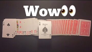 OPTICAL ILLUSION CARD TRICK