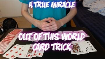 Perform A Miracle With A BORROWED AND SHUFFLED Deck Of Cards! Performance And Tutorial!