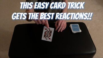 Predict The Card They Are THINKING OF!! Unbelievable Card Trick Performance/Tutorial