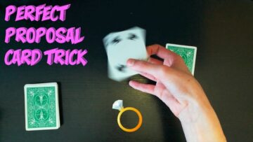 Proposal Card Trick Performance And Tutorial!