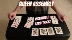 Queen Assembly – Incredible Advanced Card Trick Performance/Tutorial