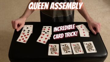 Queen Assembly – Incredible Advanced Card Trick Performance/Tutorial