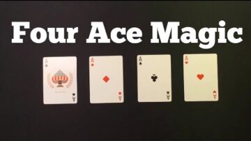 QUICK AND SIMPLE FOUR ACE CARD TRICK