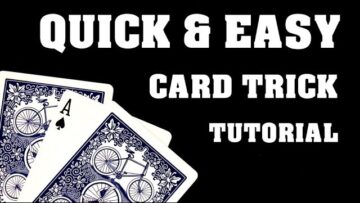 Quick & Easy Card trick Tutorial !!!