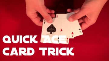 Quick Four Ace Card Trick Tutorial!