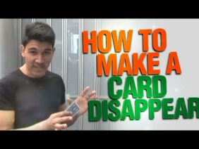 Really Cool Magic: How To Make A Card Disappear