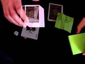 Roll the dice! – best self working card trick revealed